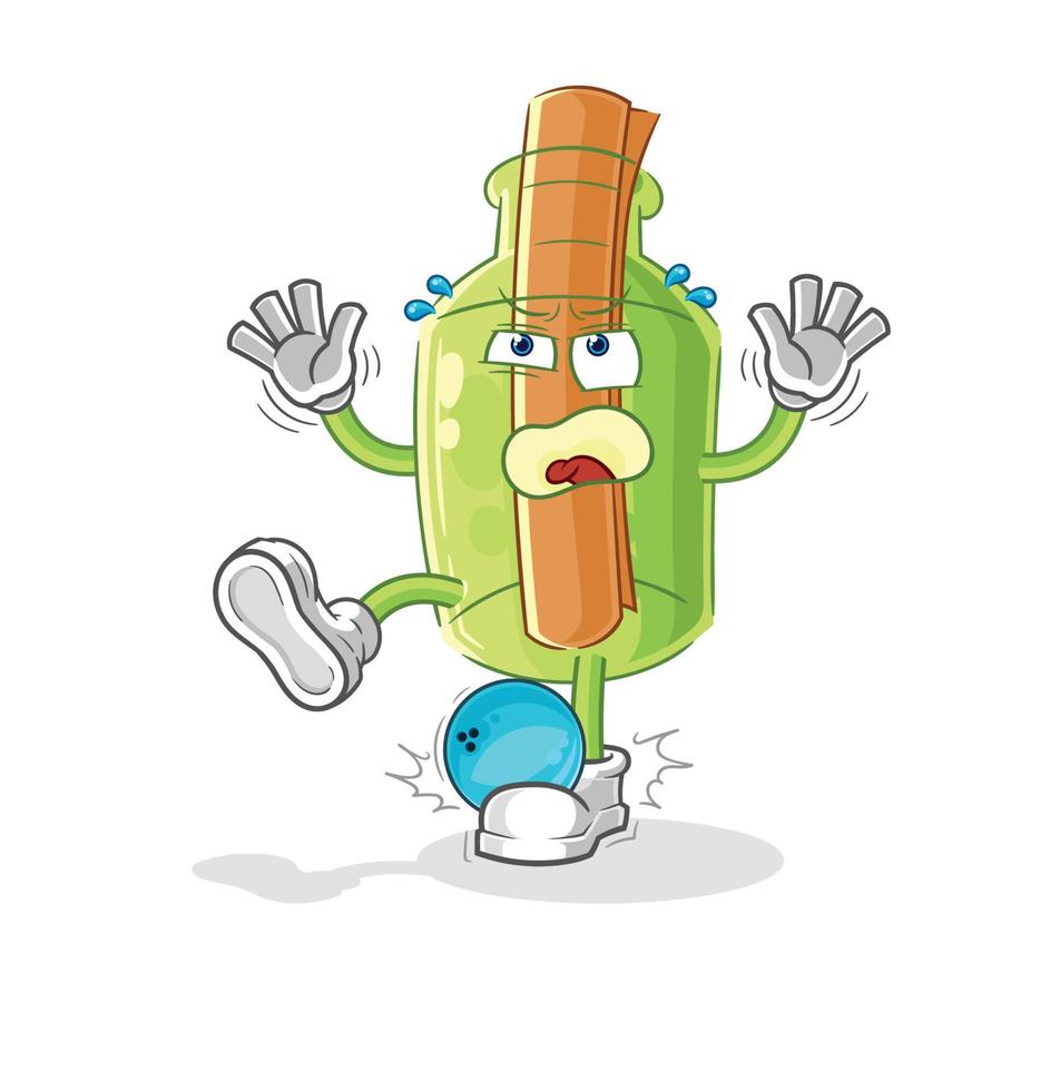 message in a bottle cartoon vector