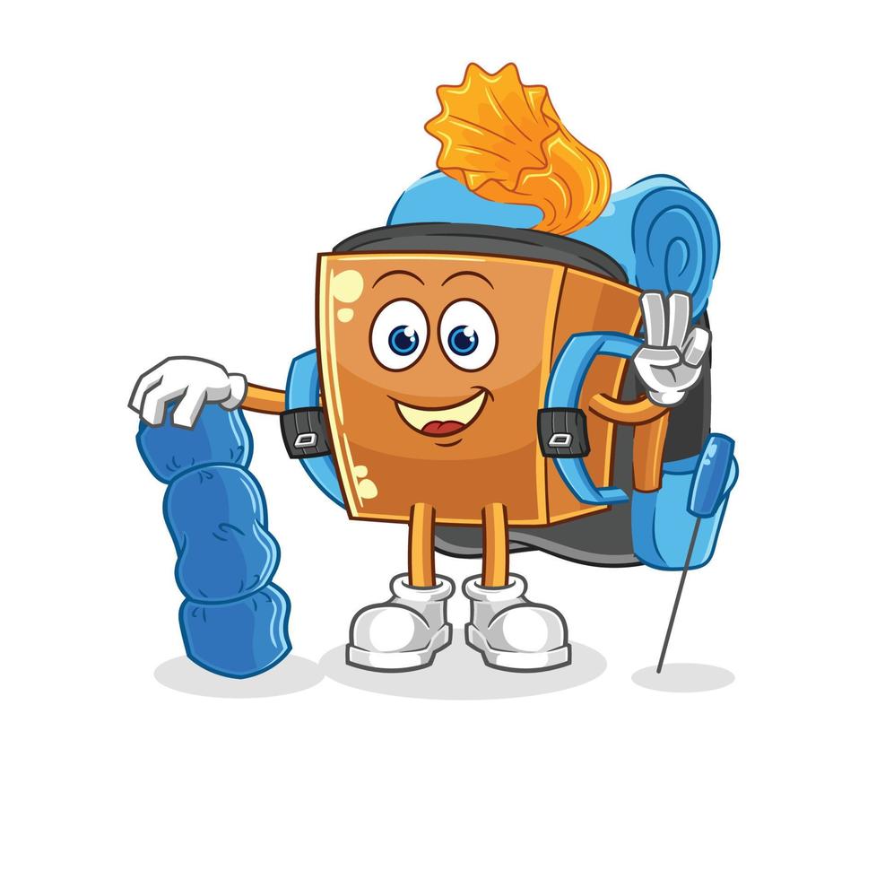 record player illustration character vector