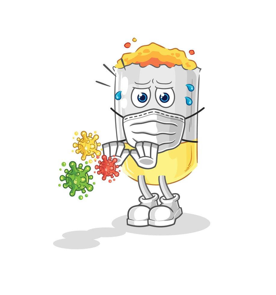 cigarette cartoon vector