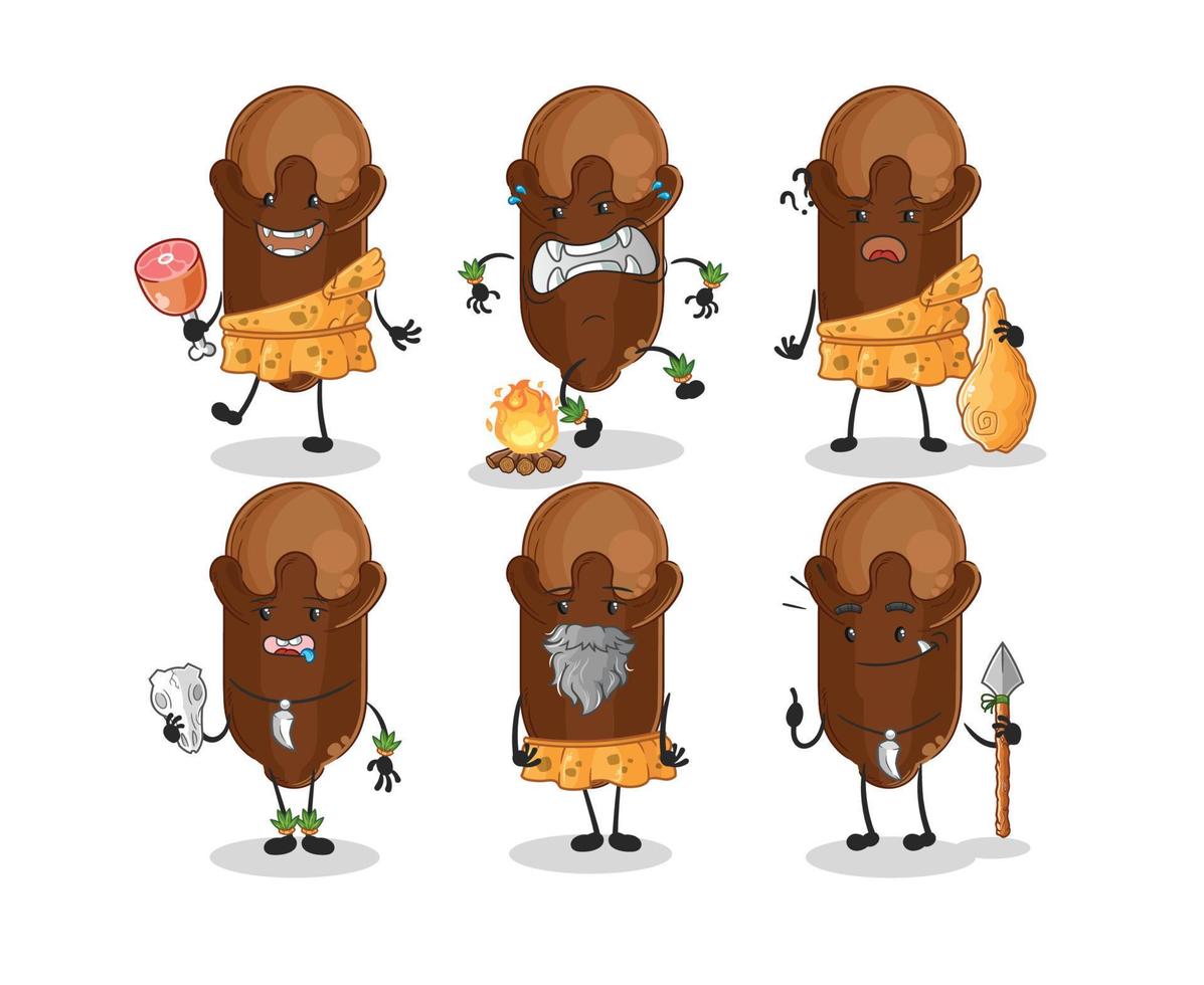 clove mascot vector