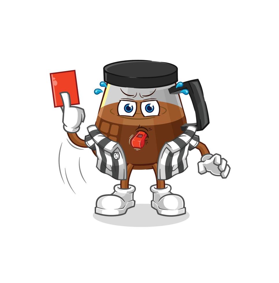 coffee machine vector character