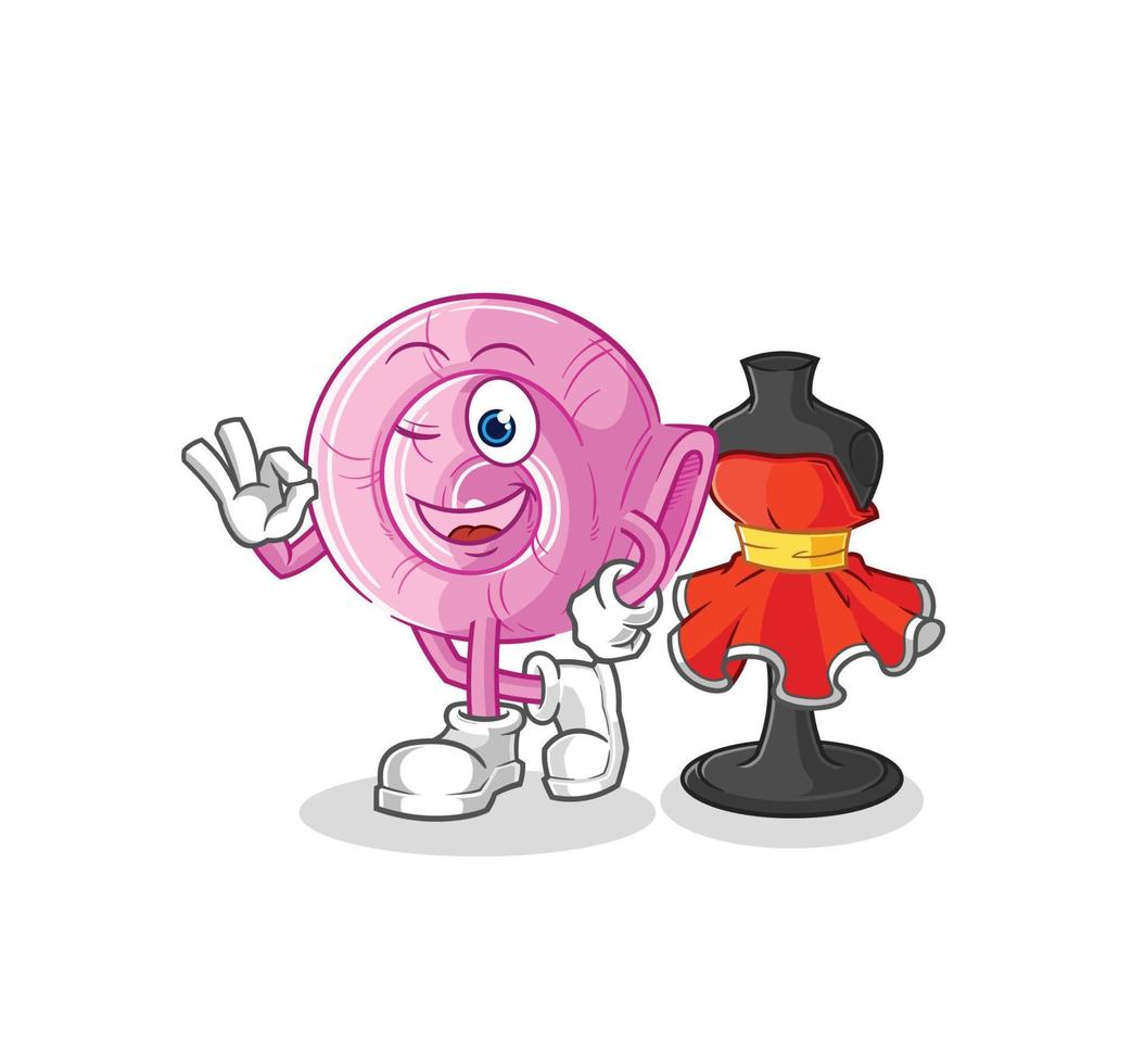 shell cute cartoon vector
