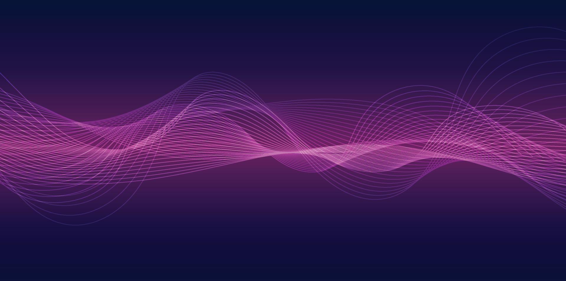 Wavy abstract background. vector