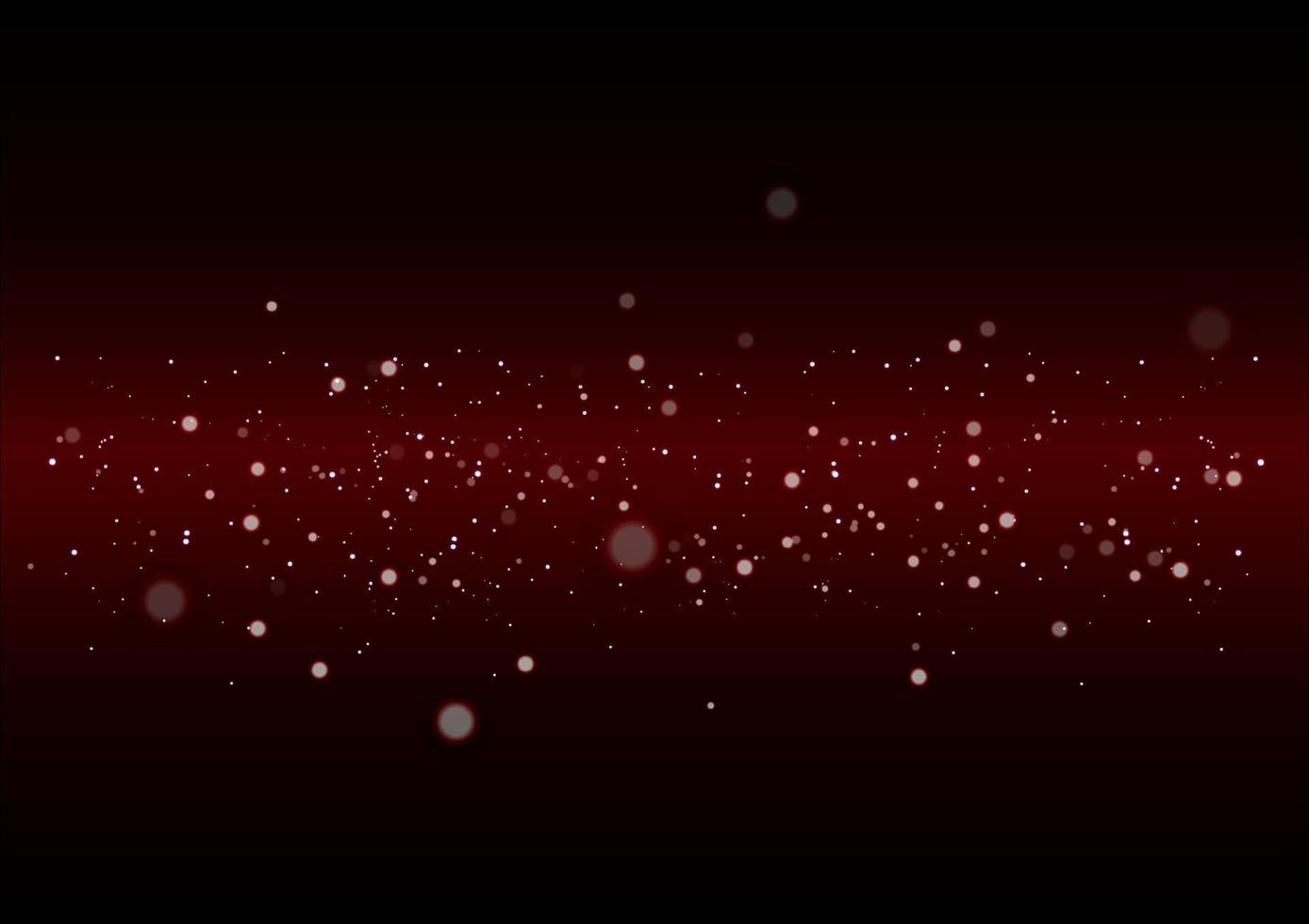 fondo negro y rojo con hermoso brillo brillante hecho de vector. vector