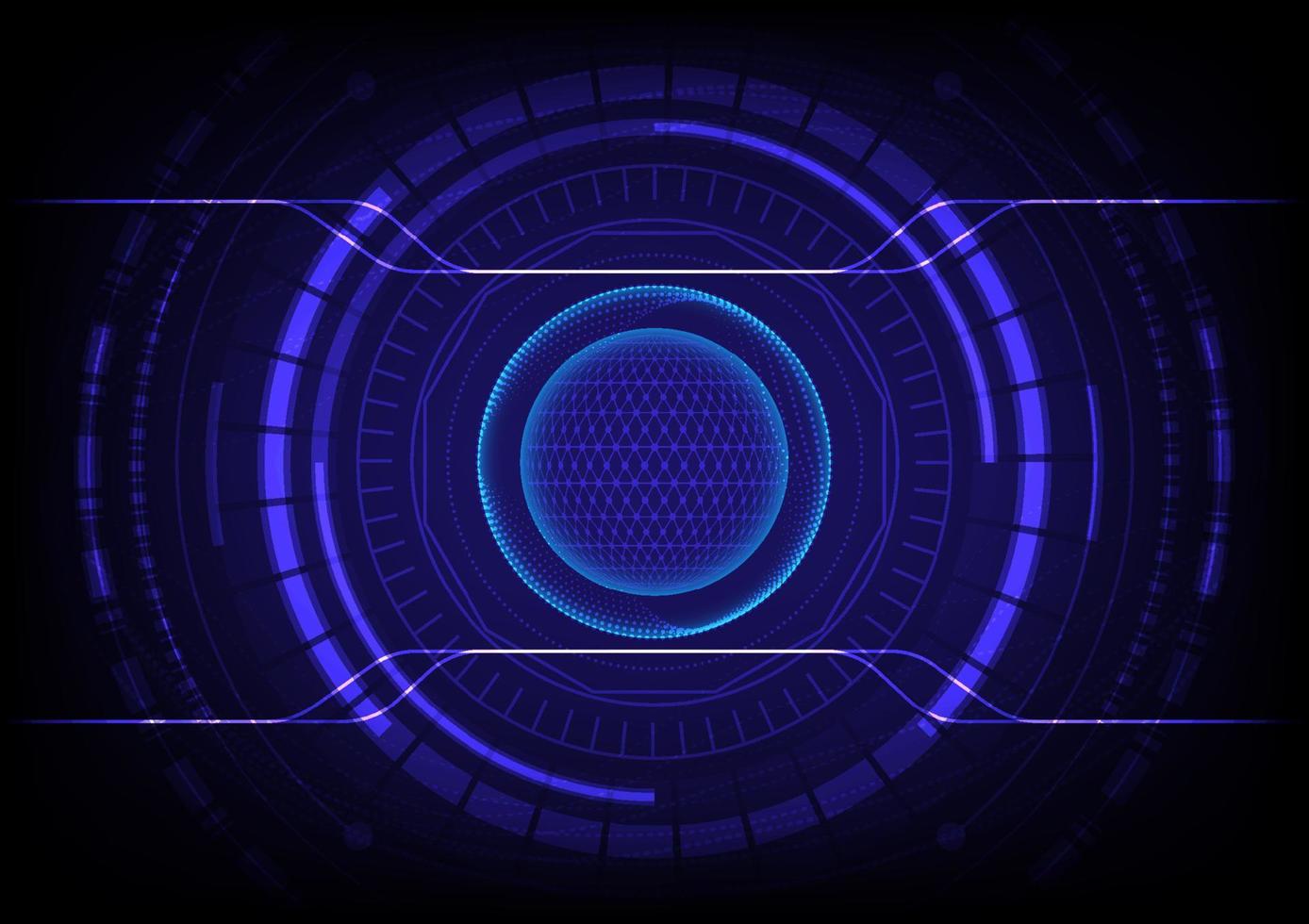 Technology background and computer circuit board vector