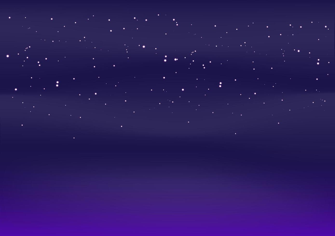 The starry sky at night, Vector