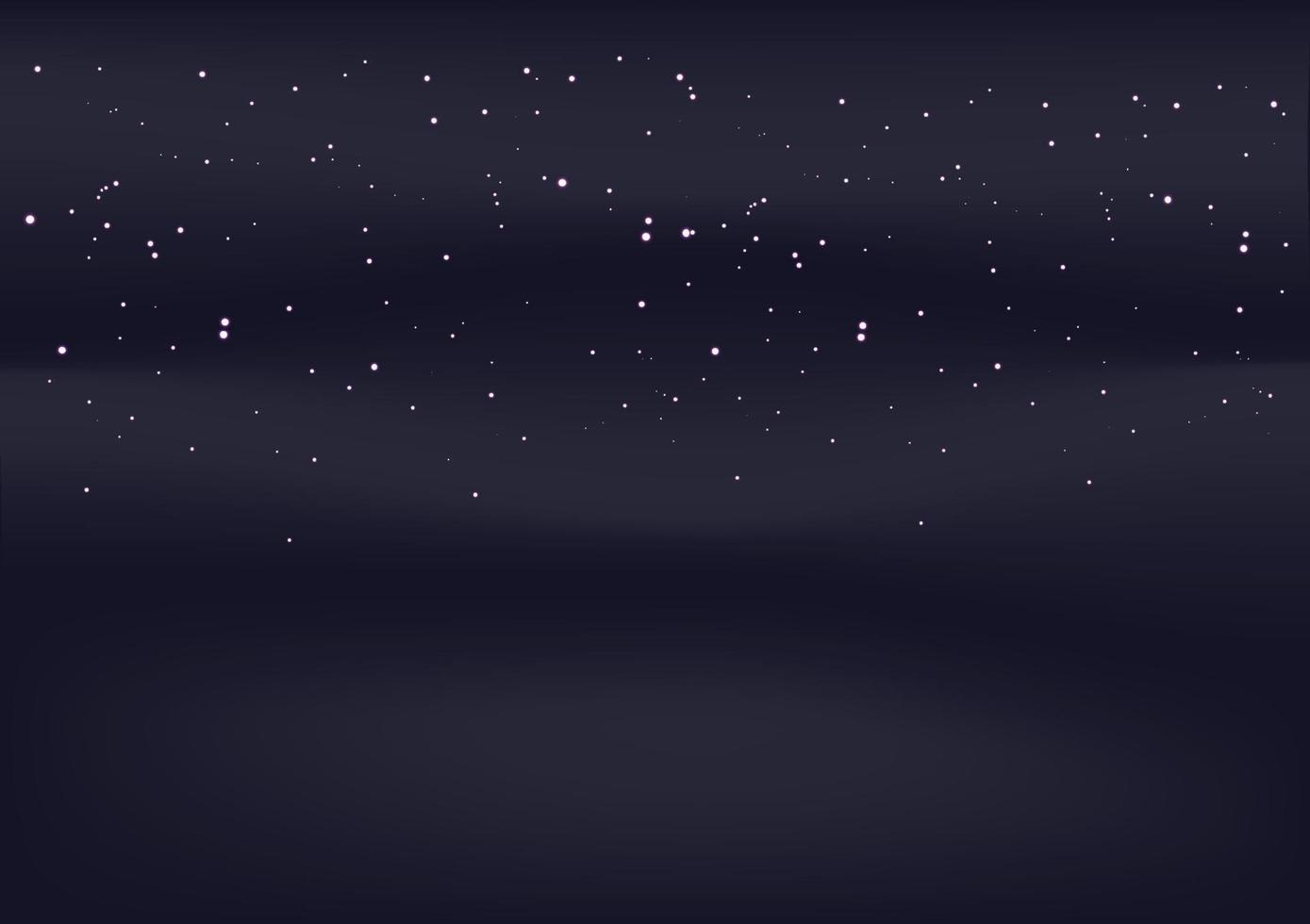 The starry sky at night, Vector