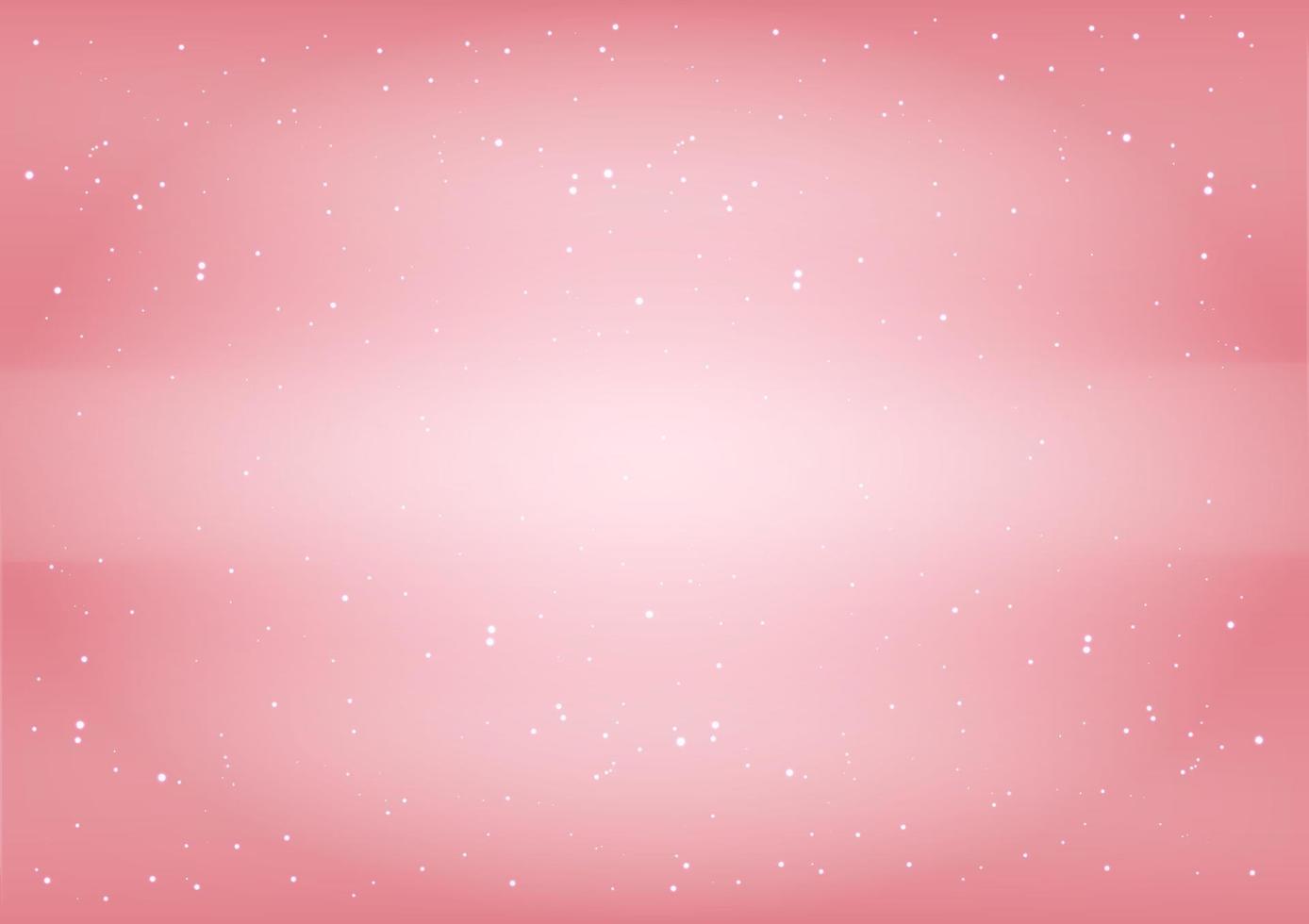 Pink background with glitter, vector illustration.