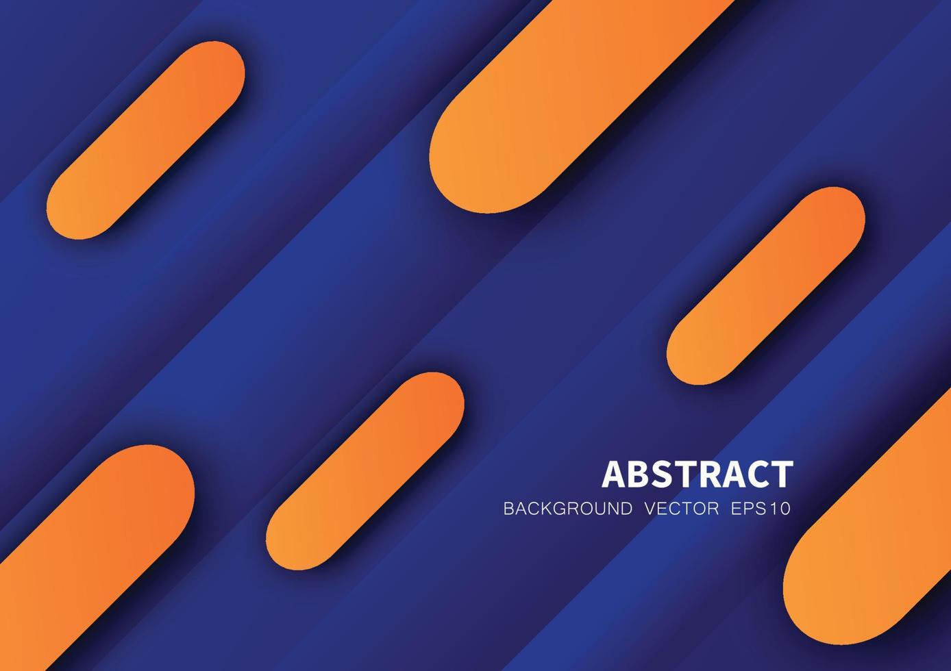 Blue,orange gradient abstract background. vector