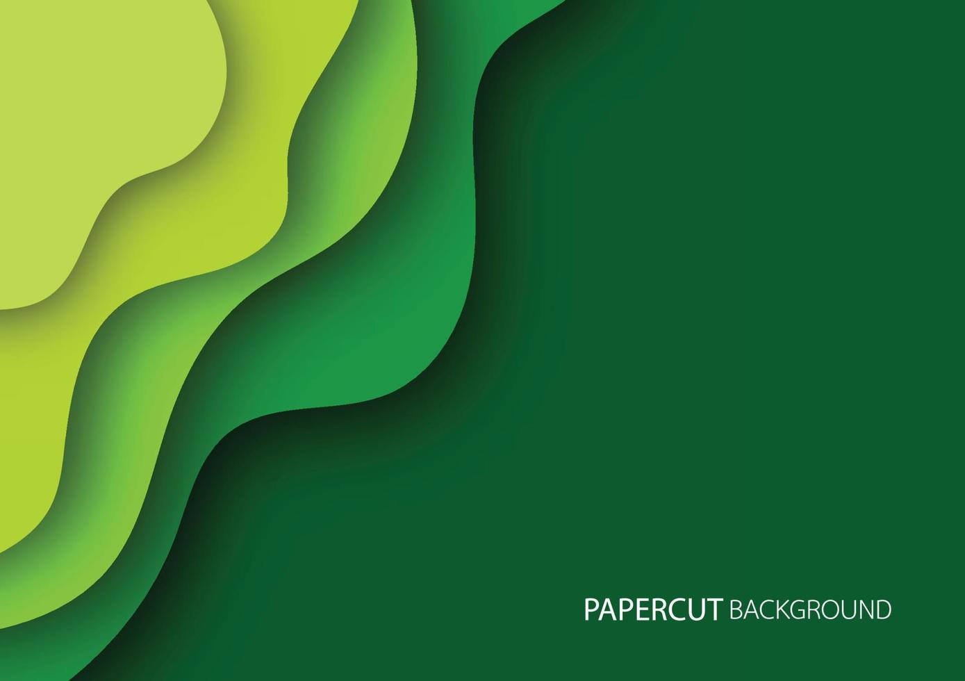 Paper cut style design for branding, advertising with abstract shapes. Modern background for covers, invitations, posters, banners, flyers, placards. Vector illustration.