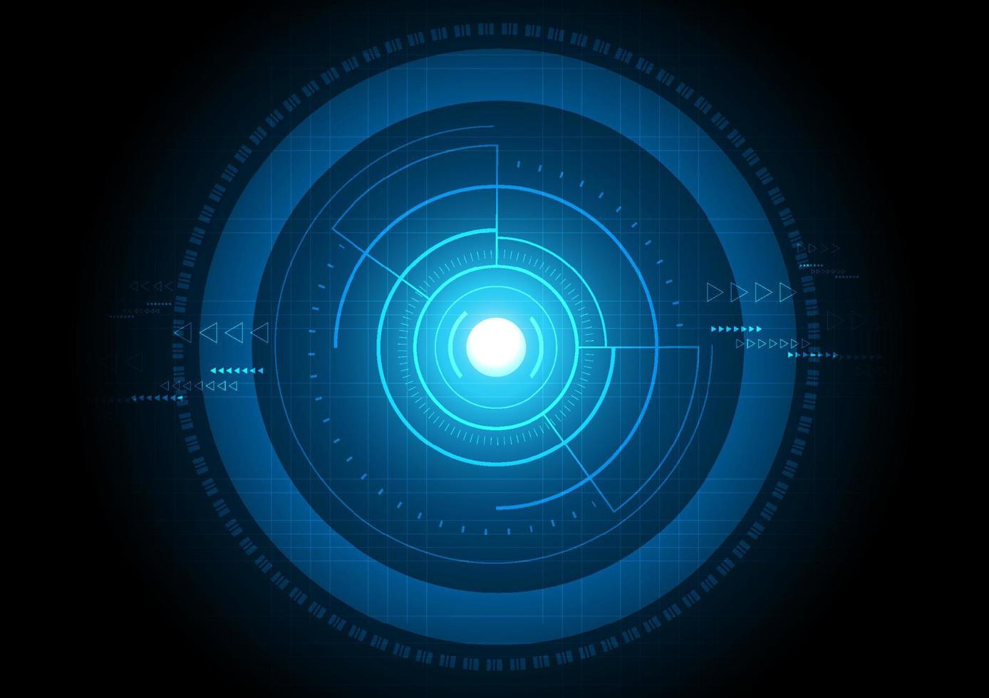 Technology background and computer circuit board vector