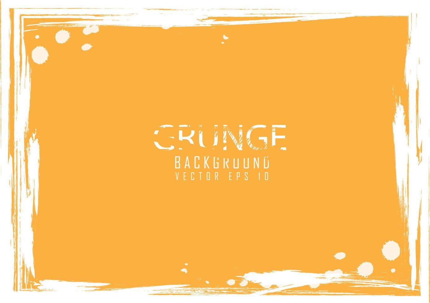 Grunge Yellow and White Background Texture. vector