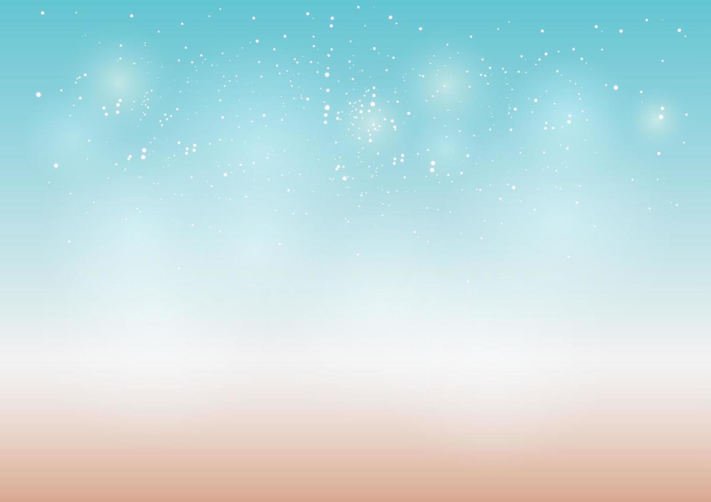Fireworks and bokeh on New Year's Day and copy space. Holiday Abstract Background Made From Vector