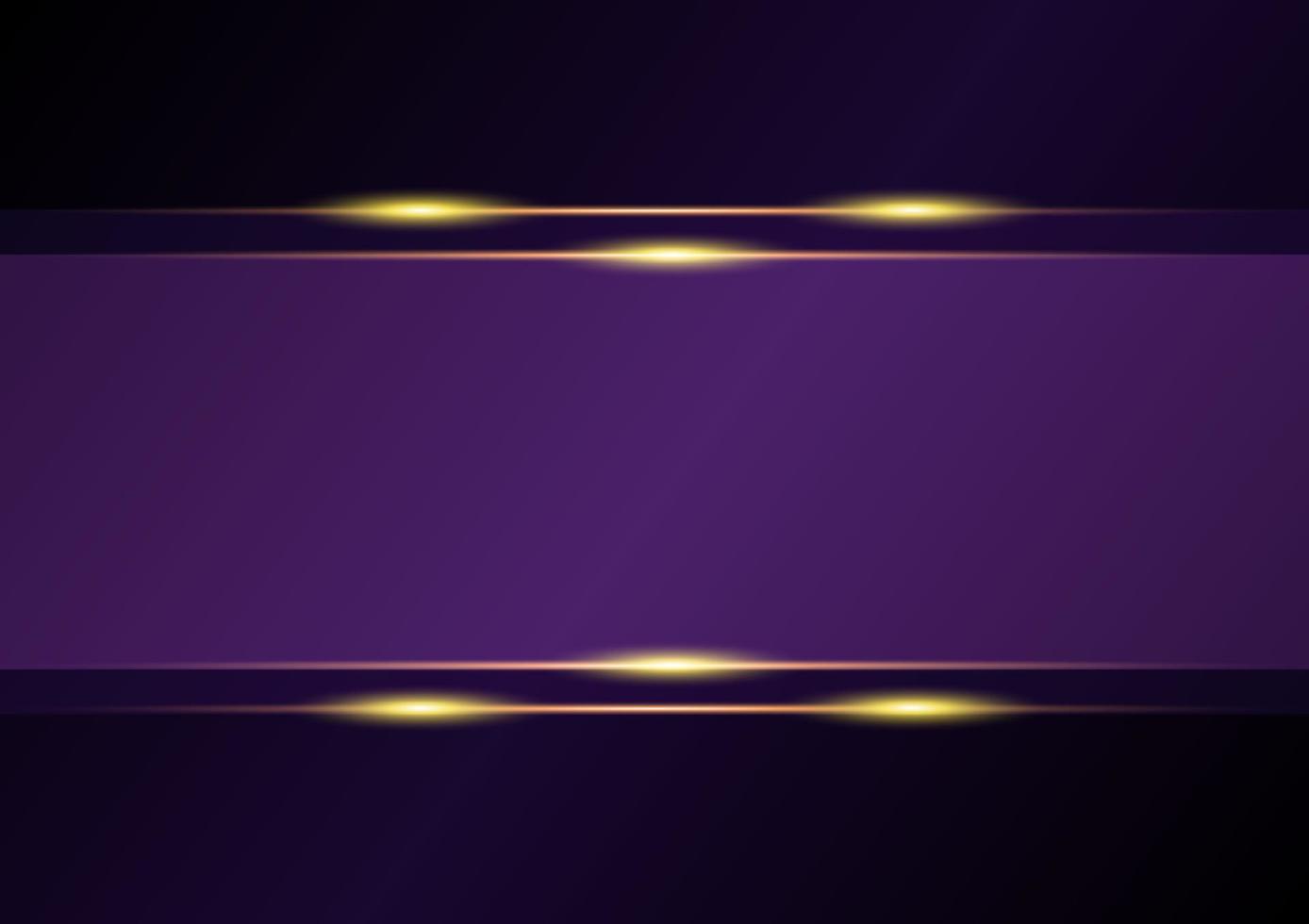 Abstract Purple Beautiful Golden Glitter Vector Background