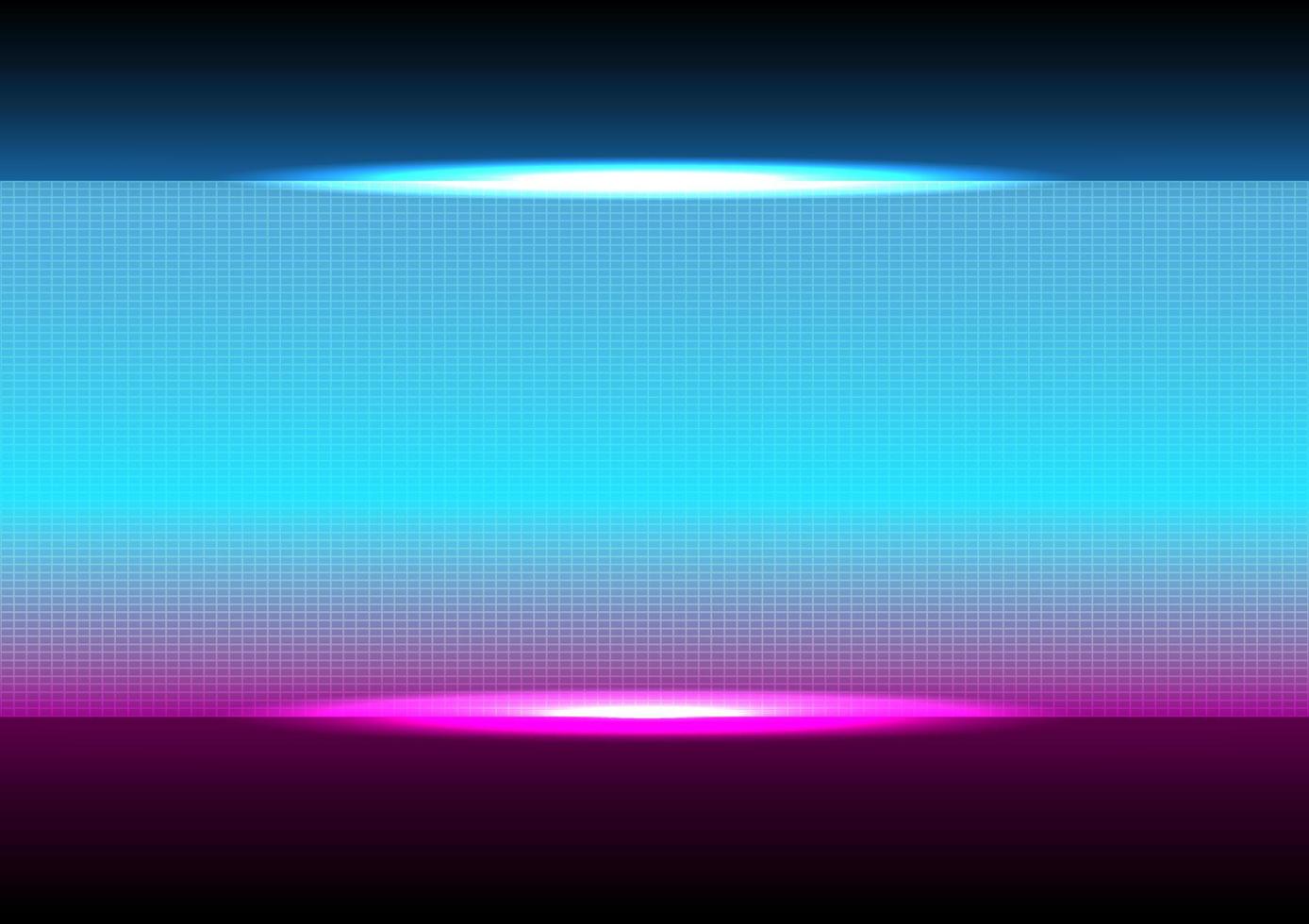 tecnología de fondo abstracto de color azul y rosa. vector