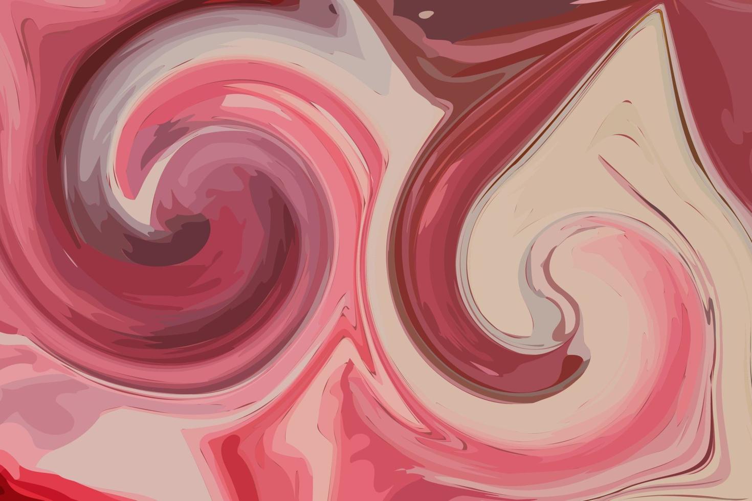 Abstract colorful marble fluid metalic liquid background design. vector