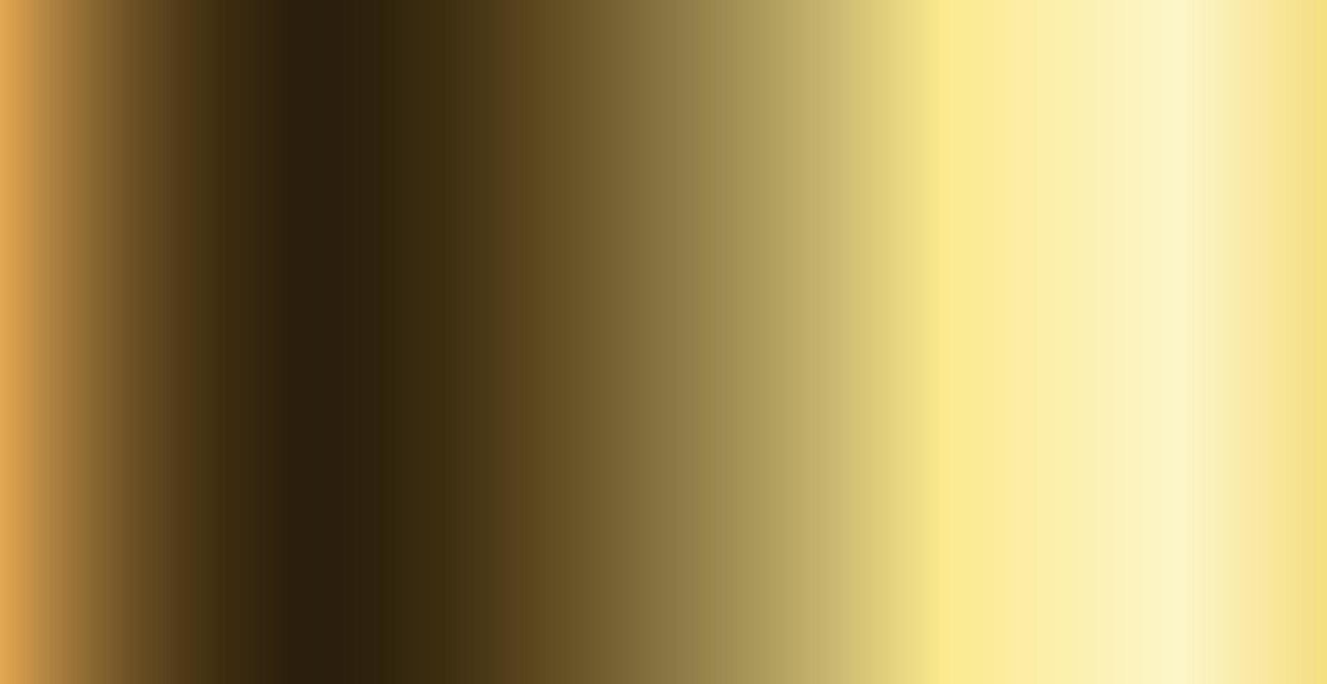Gold metal plating industry panoramic metal texture with glare - Vector