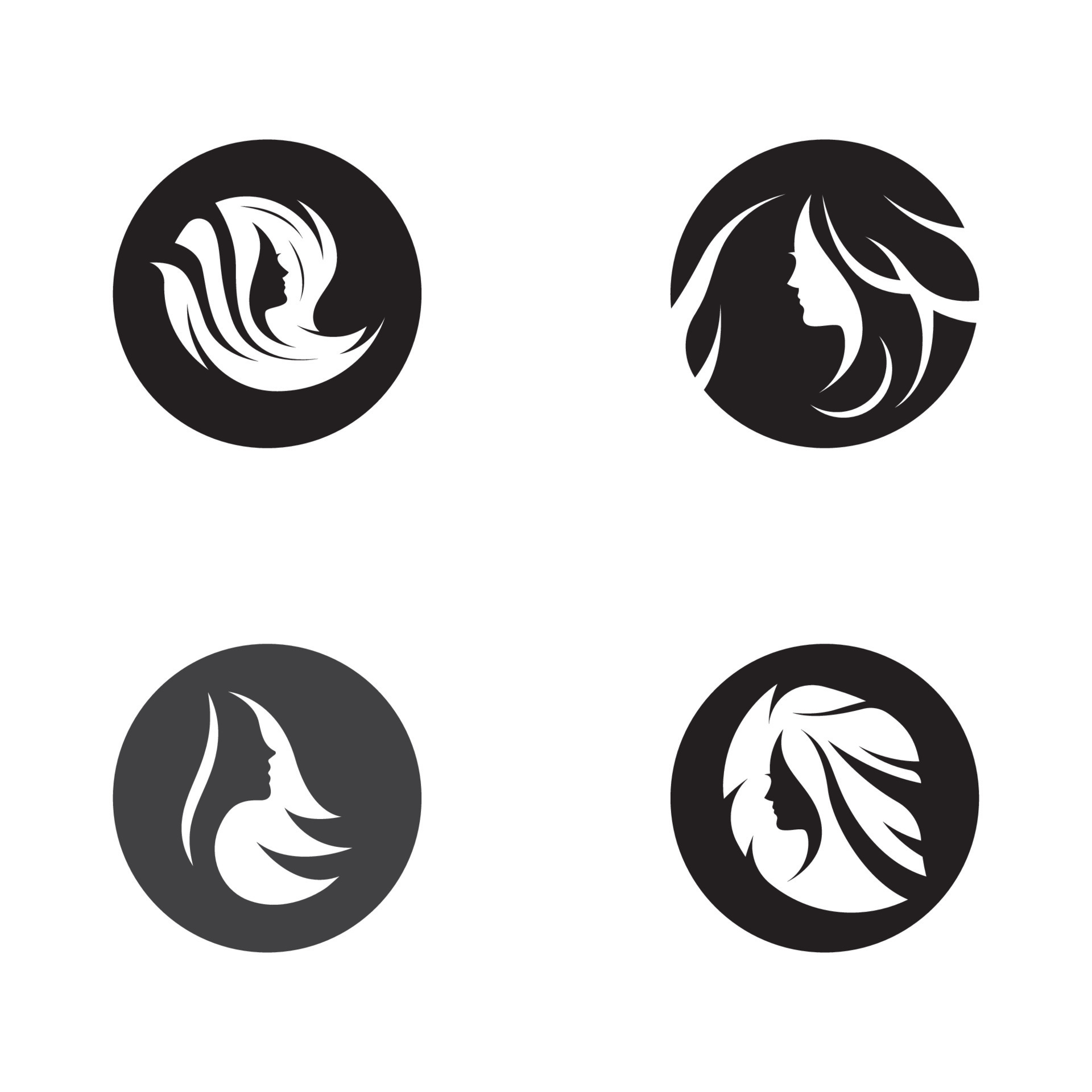style haircut icon vector design template illustration 10744122 Vector