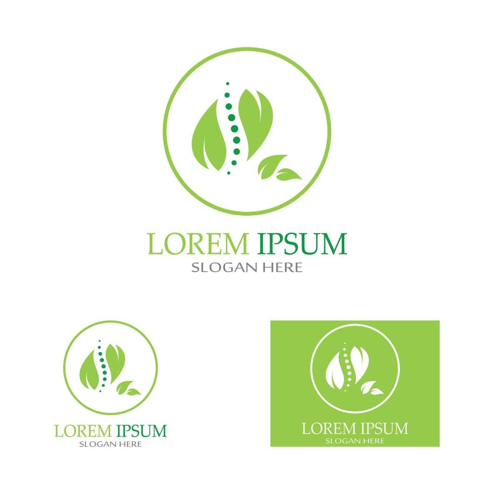 Spine diagnostics symbol vector