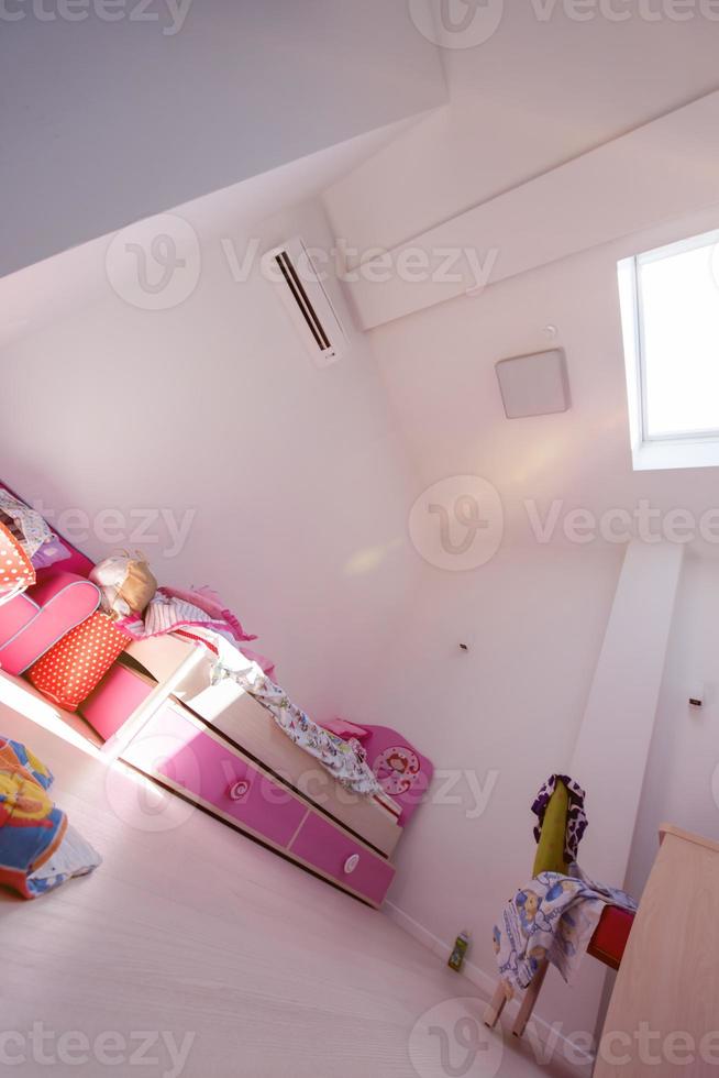 pink little girl's room photo