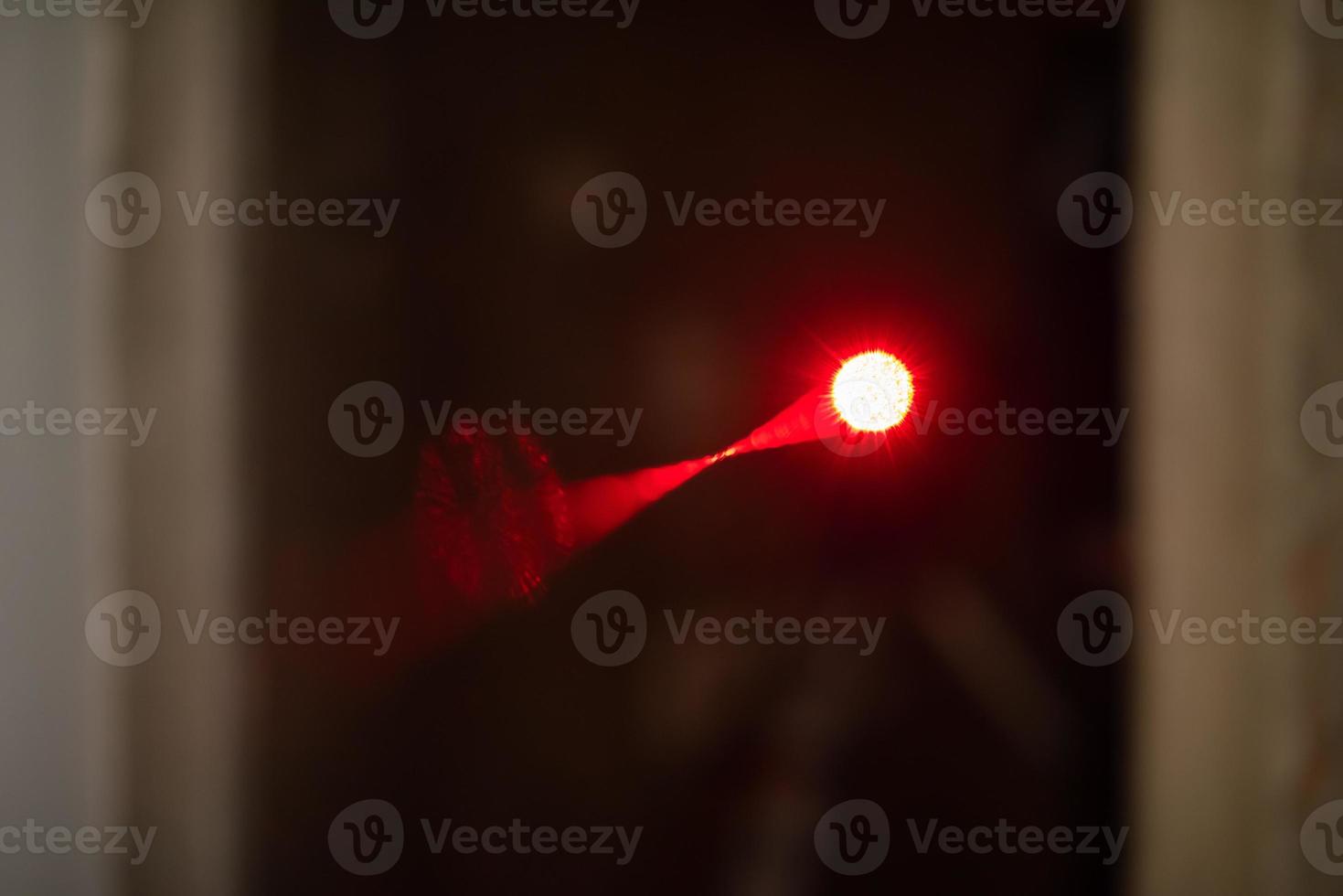 Laser equipment at a construction site photo