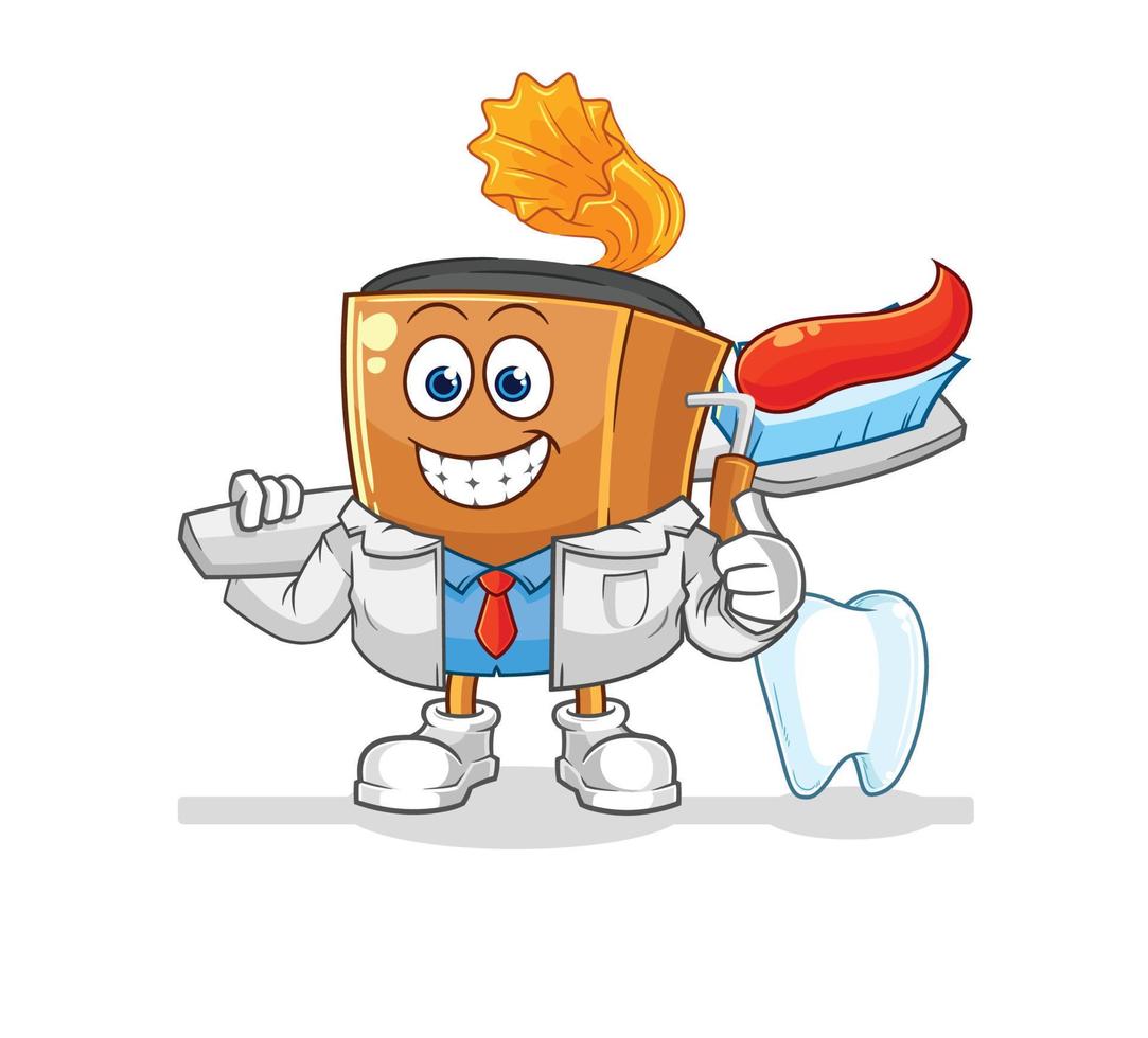 record player mascot vector