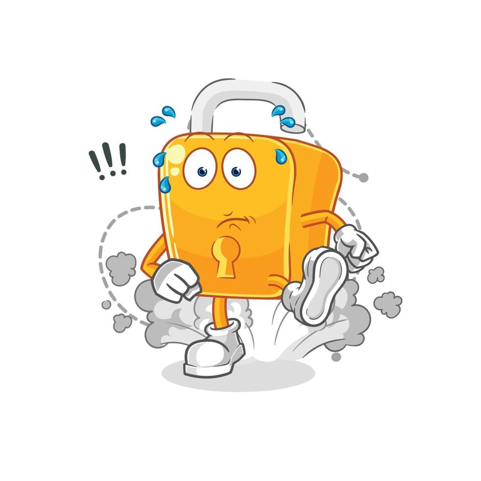 padlock character vector