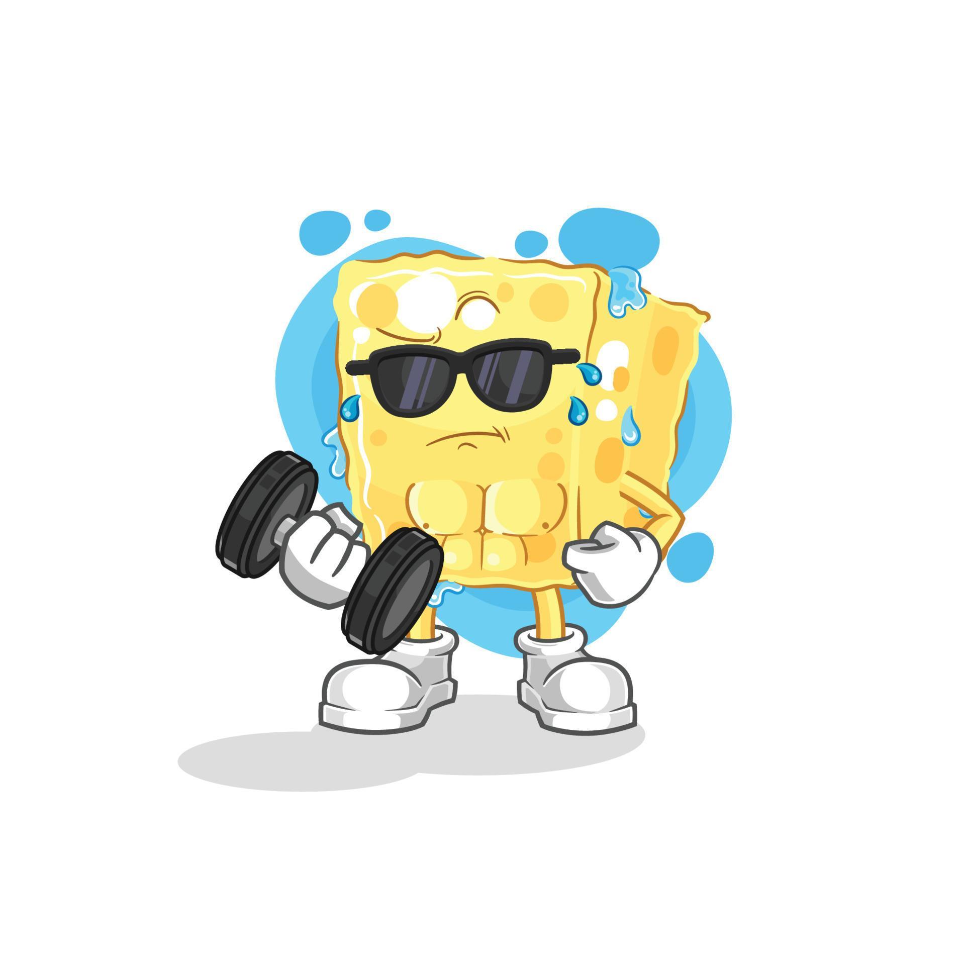 sponge mascot vector 10746463 Vector Art at Vecteezy