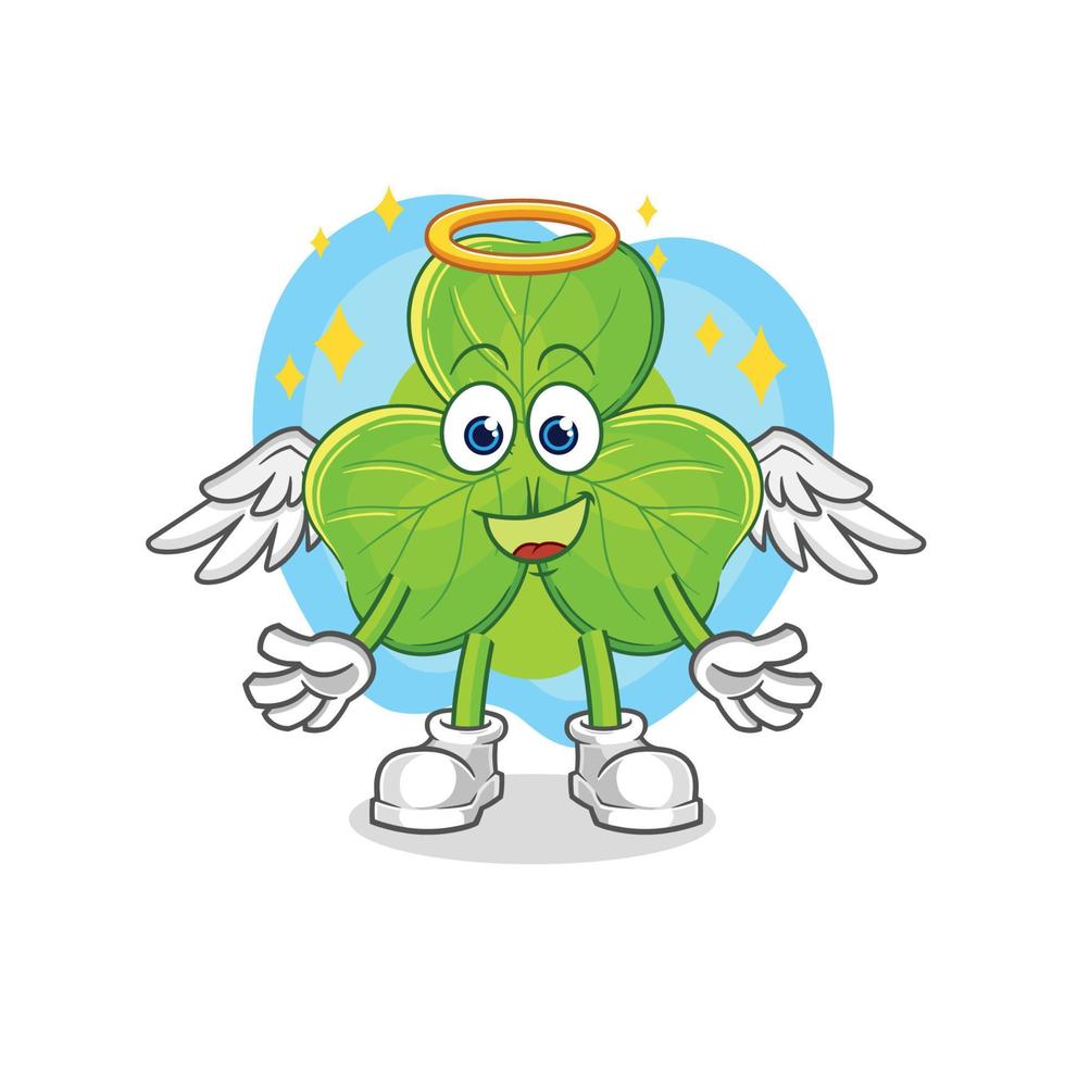 clover cartoon character vector