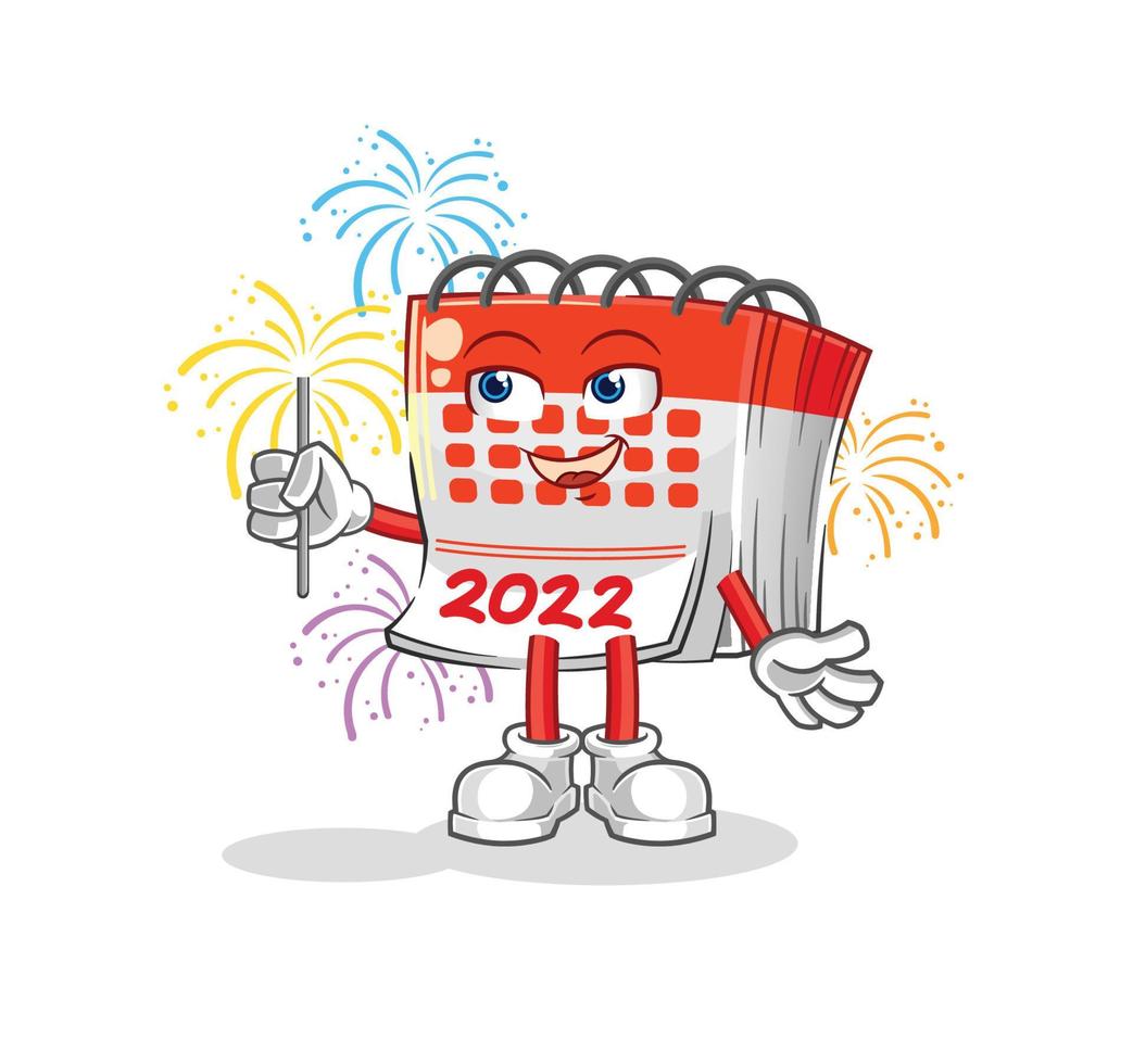 calendar cute cartoon vector