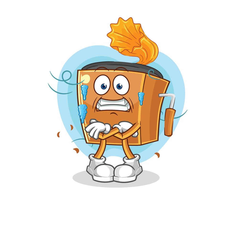record player illustration character vector
