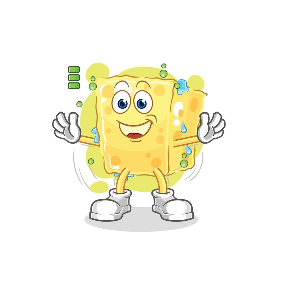sponge mascot vector 10747039 Vector Art at Vecteezy
