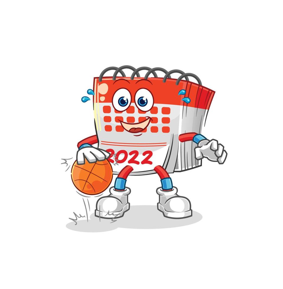 calender cartoon vector