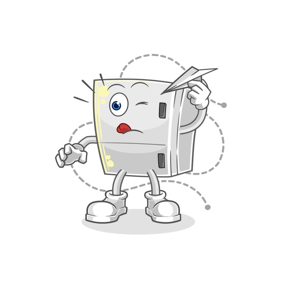 refrigerador mascota vector