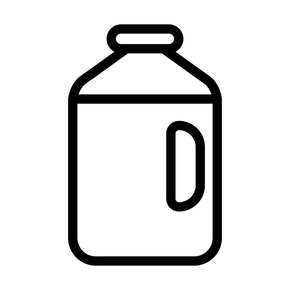diseño de icono de botella de leche vector