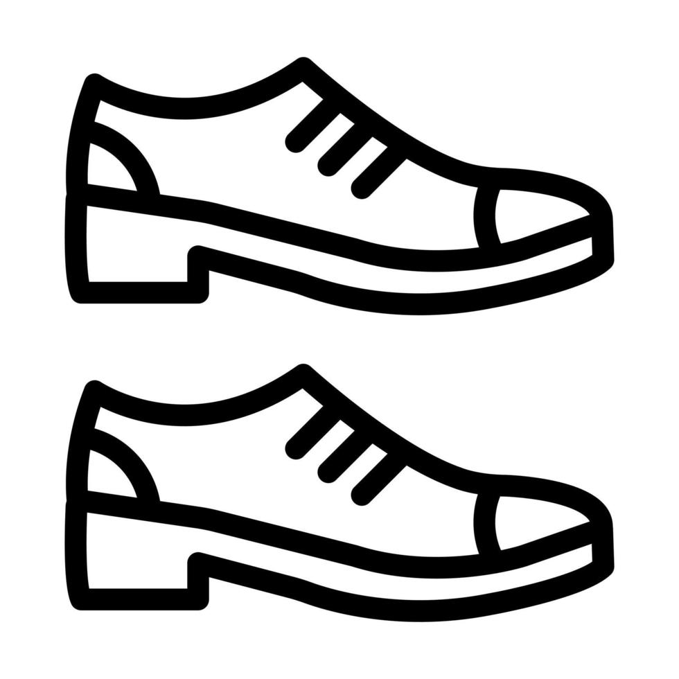 Formal Shoes Icon Design vector