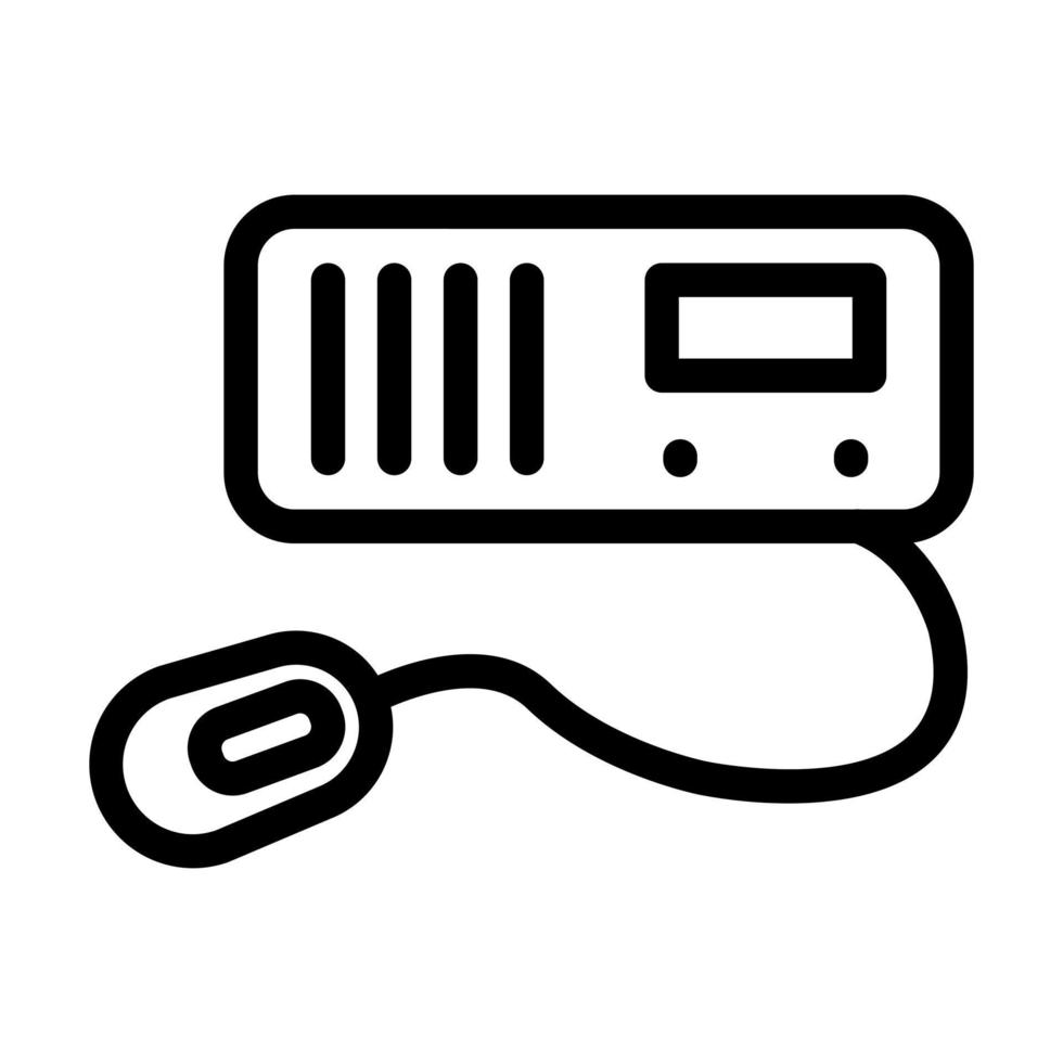 Radio Icon Design vector