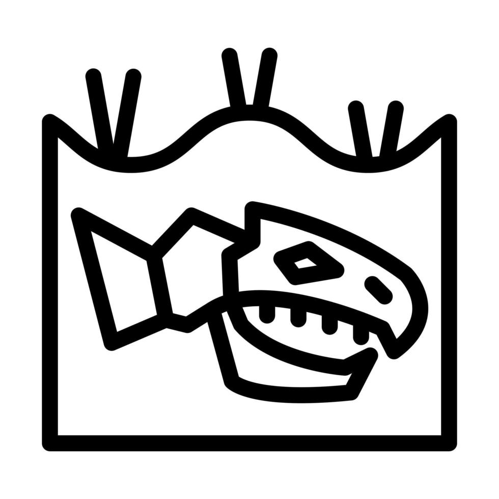 Extinction Icon Design vector