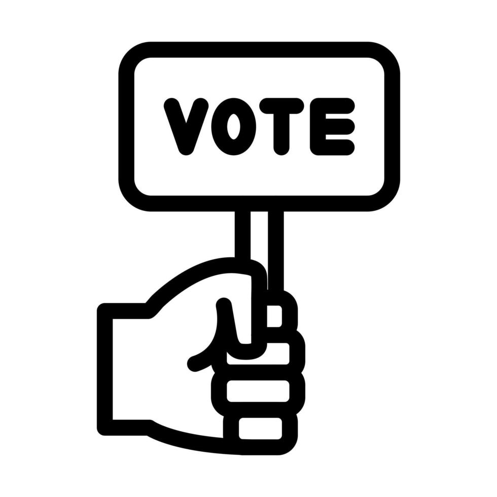 Vote Icon Design vector