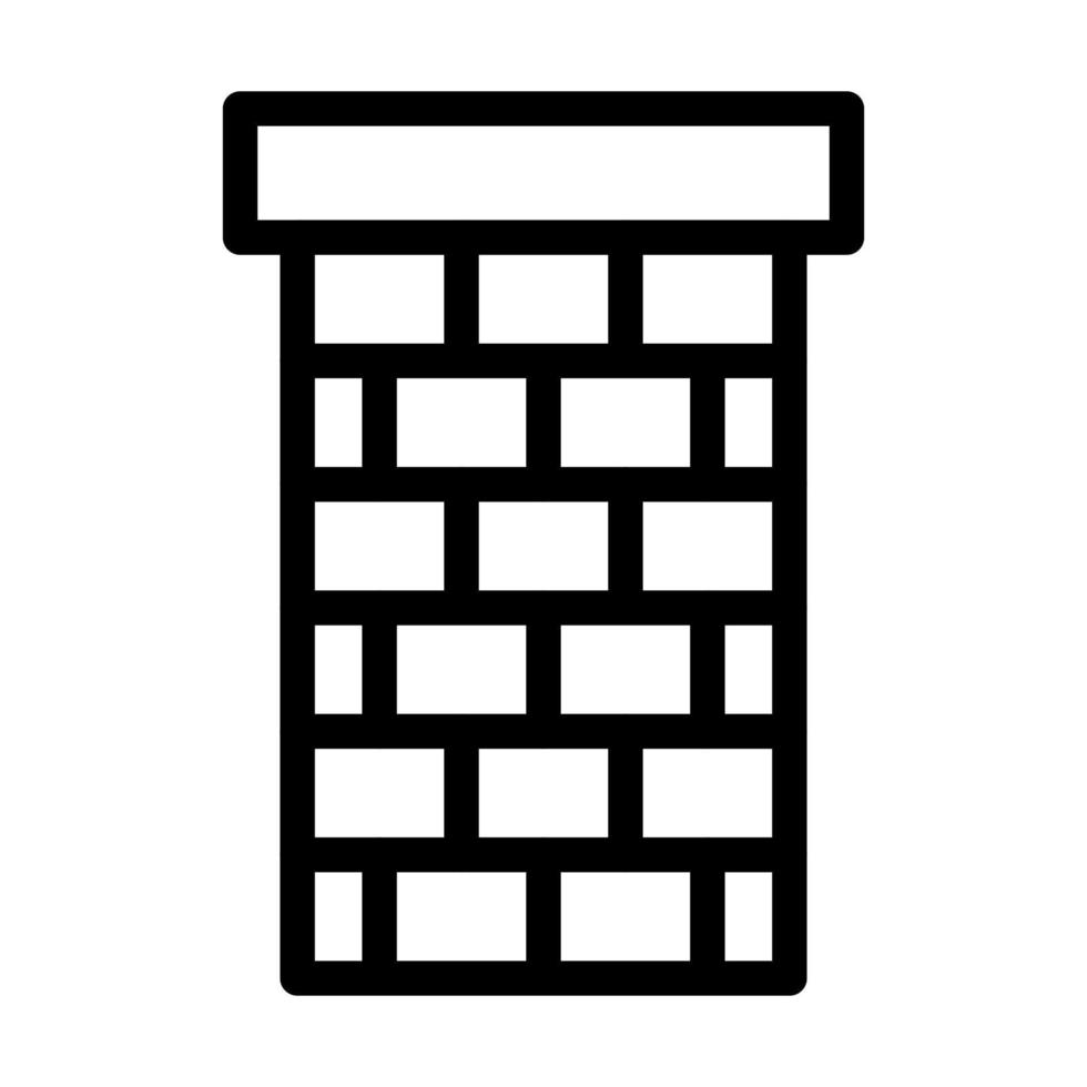 Chimney Top Icon Design vector