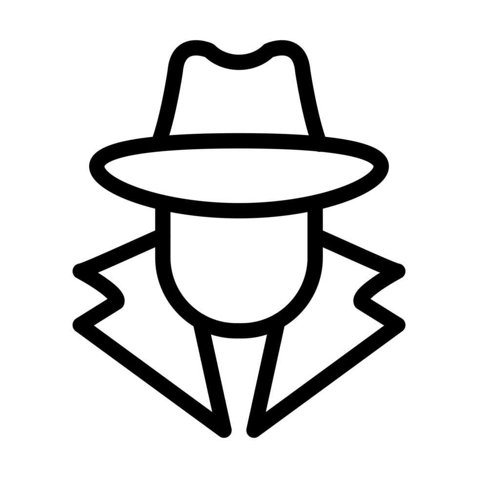 Spy Icon Design vector