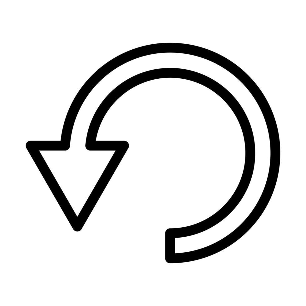 Rotate Icon Design vector