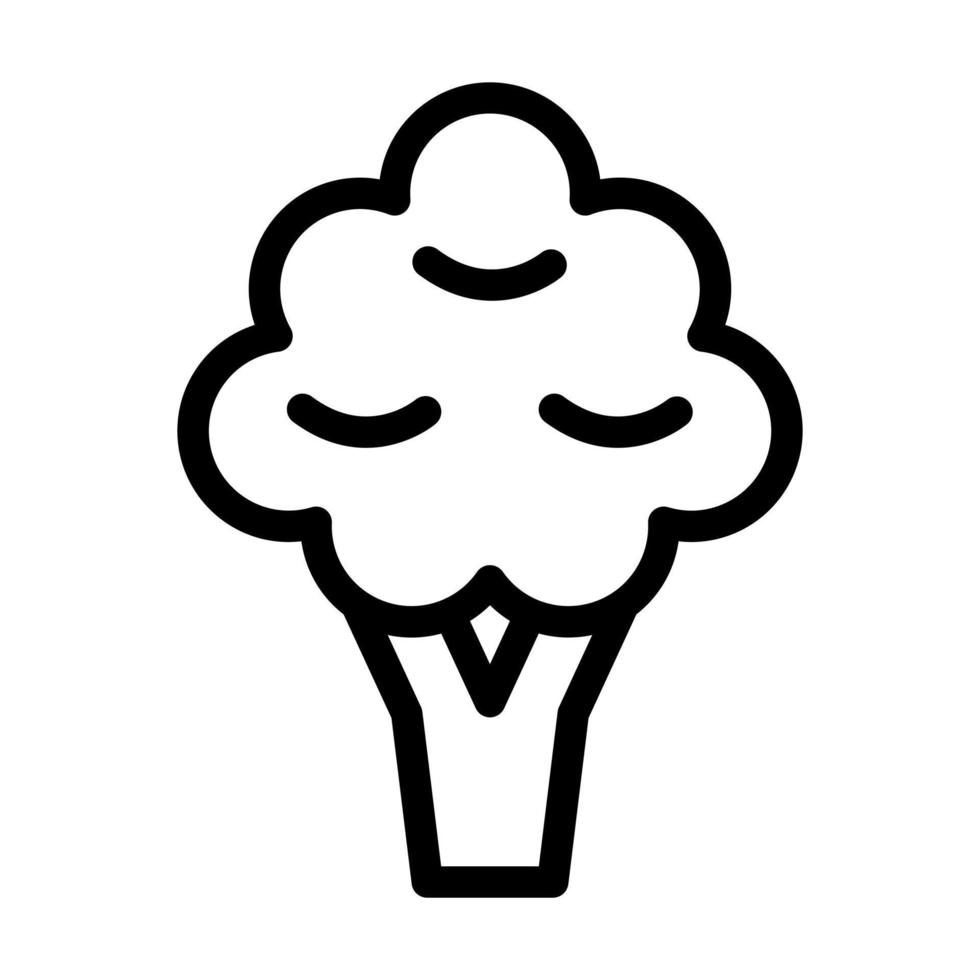 Broccoli Icon Design vector