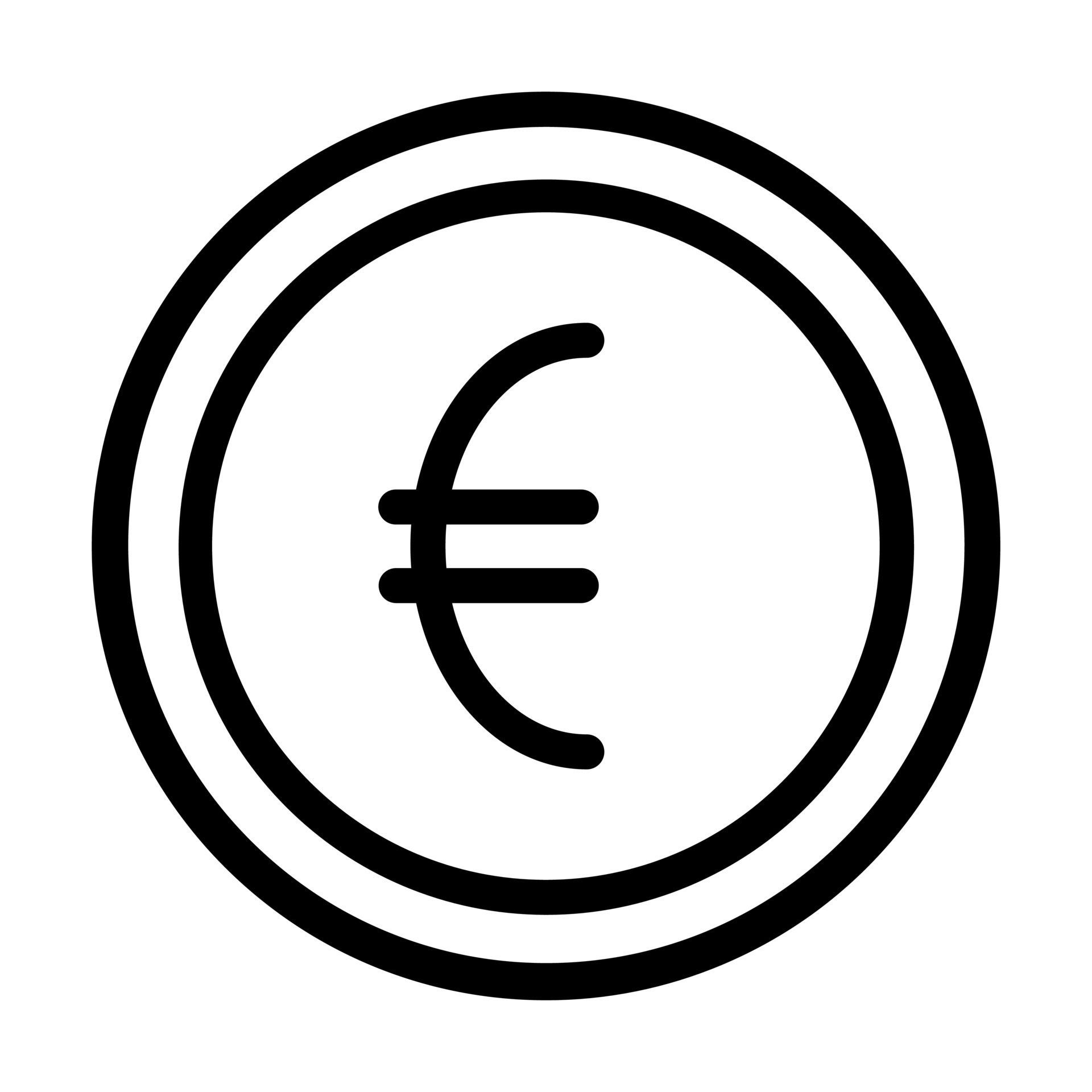 Euro Icon Design 10748060 Vector Art at Vecteezy