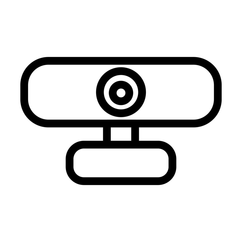 Webcam Icon Design vector