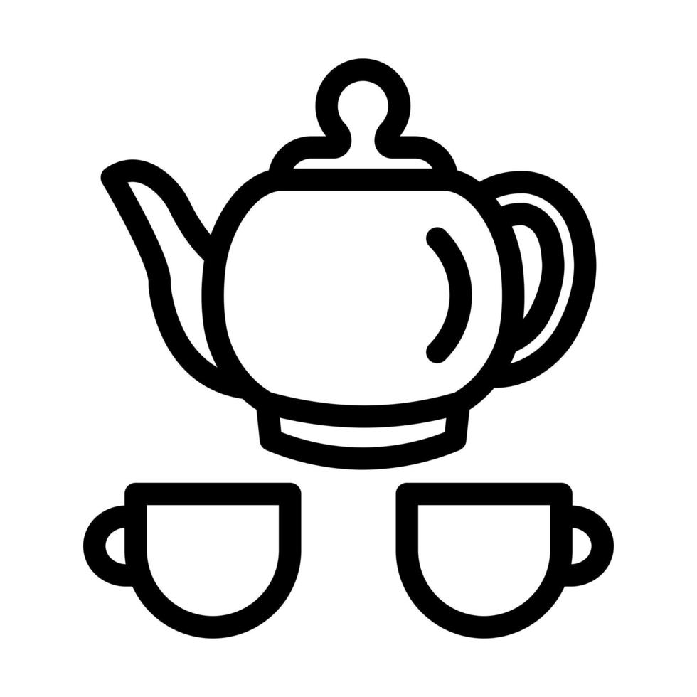 Crockery Icon Design vector