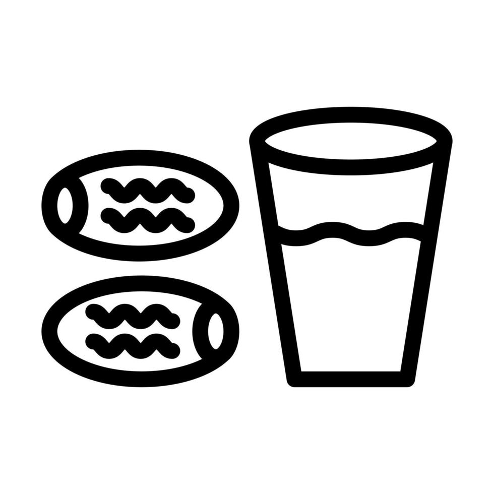 Iftar Icon Design vector