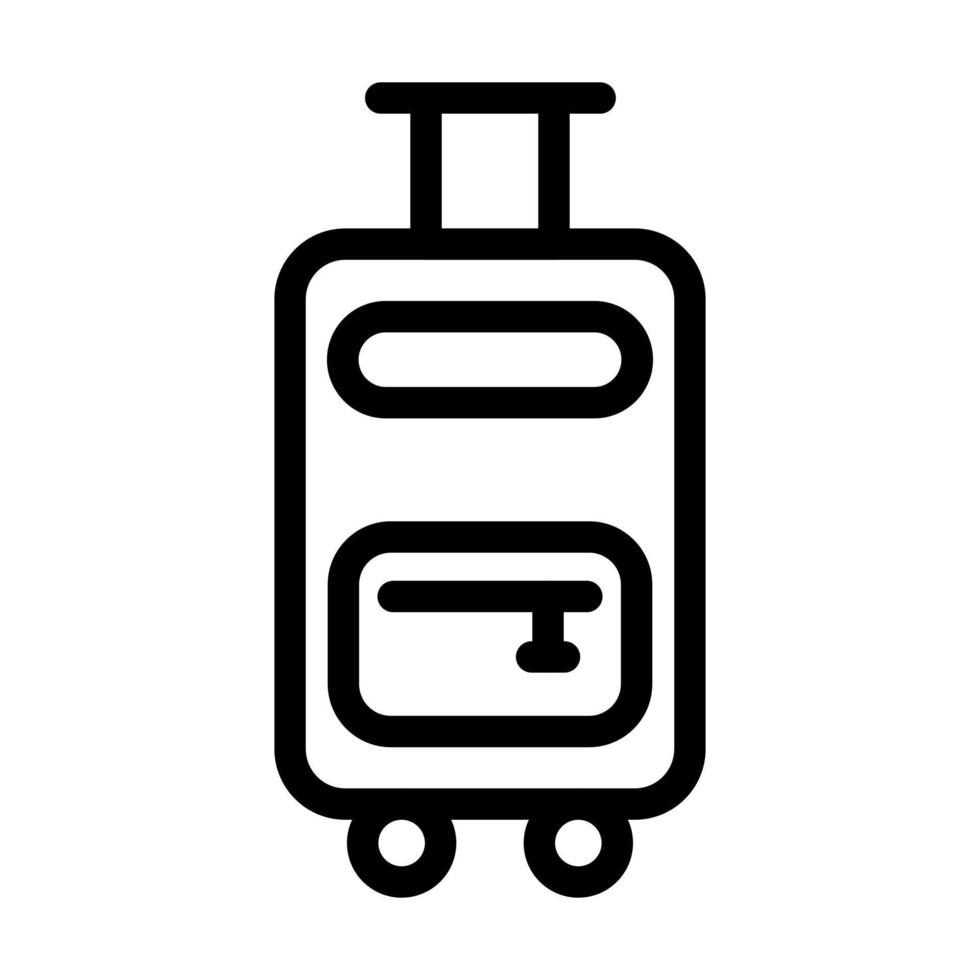 diseño de icono de equipaje vector