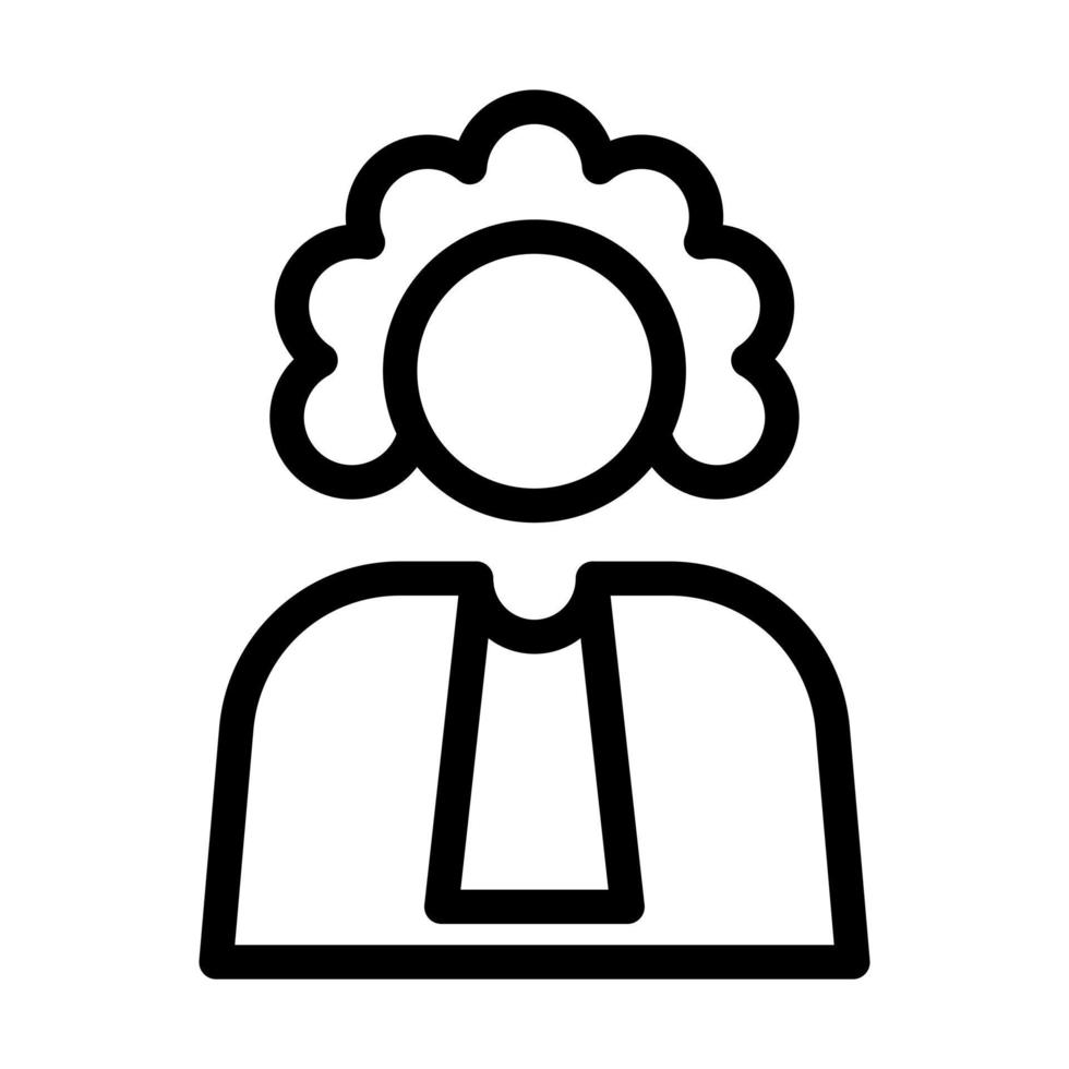 Judge Icon Design vector