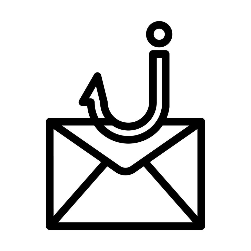 Phishing Icon Design vector